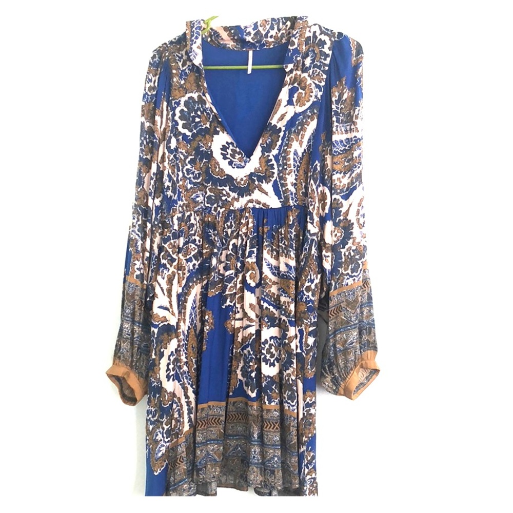 FREE PEOPLE “say you love me” MINI DRESS